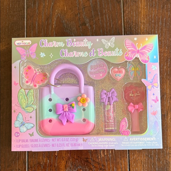 Other - Charm Beauty Lip Gloss Set by Hot Focus